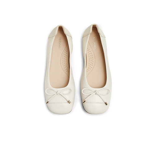 天美意2025春新款商场同款通勤休闲法式女玛丽珍鞋CRR40AQ5