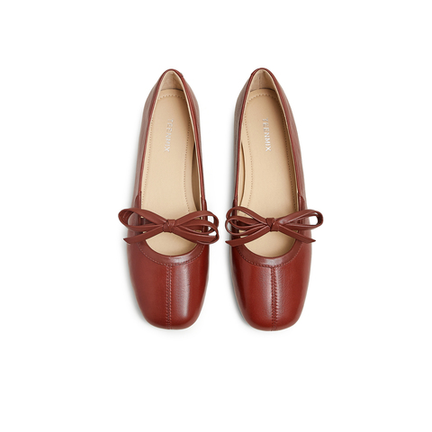 天美意2025春新款法式优雅简约休闲通勤女玛丽珍鞋KQ022AQ5