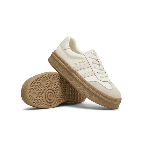 天美意2025春新款商场同款复古百搭休闲运动女德训鞋BJ541AM5