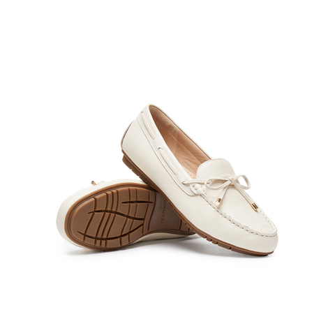 天美意2025春新款商场同款英伦休闲复古风女乐福鞋CRY04AA5