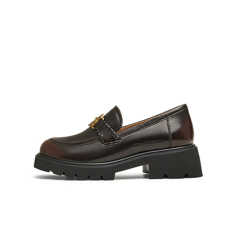 天美意2025春新款商场同款疯狂动物城同款学院女乐福鞋CJM21AA5