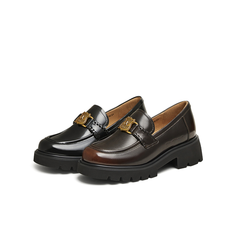 天美意2025春新款商场同款疯狂动物城同款学院女乐福鞋CJM21AA5