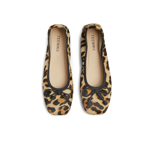 天美意2025春新款法式复古浅口通勤休闲女玛丽珍鞋KQ021AQ5