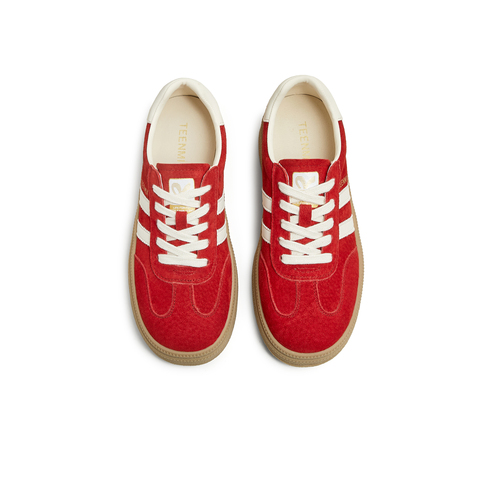 天美意2025春新款商场同款复古百搭休闲运动女德训鞋BJ541AM5