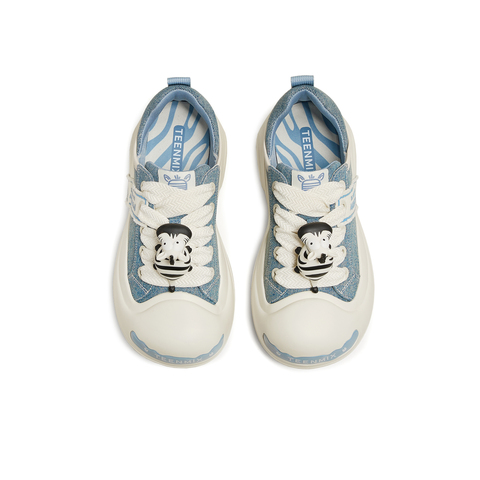 天美意2025夏新款商场同款趴趴农场系列百搭女休闲板鞋CIK20BM5