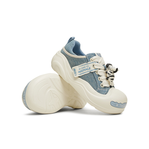 天美意2025夏新款商场同款趴趴农场系列百搭女休闲板鞋CIK20BM5