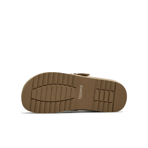 天美意2025春新款商场同款舒适休闲百搭一脚蹬女勃肯鞋BJ552AA5