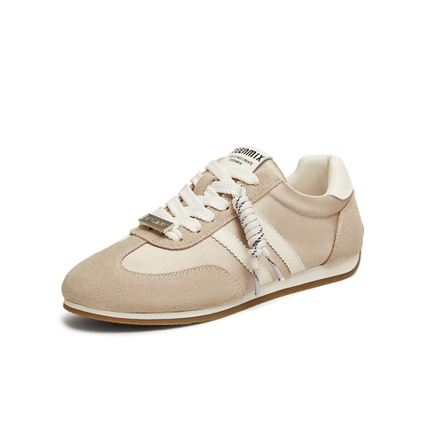 天美意2025夏新款休闲百搭复古日常通勤运动鞋女德训鞋KG091BM5