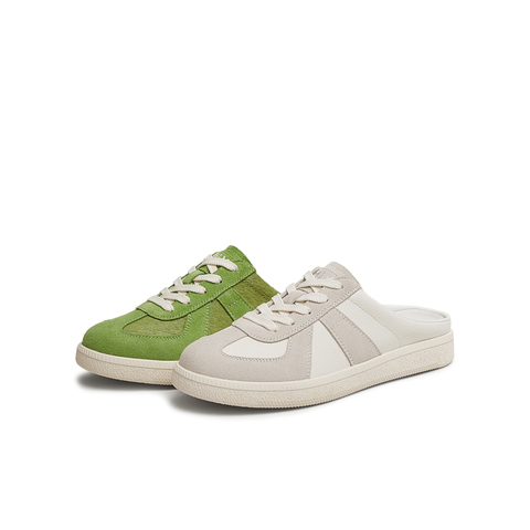 天美意2025夏新款拖鞋后空休闲半拖运动鞋通勤女德训鞋KG089BT5