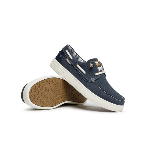 天美意2025夏新款商场同款舒适轻便一脚蹬懒人男布鞋C5N08BM5