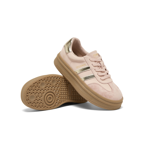 天美意2025春新款商场同款复古百搭休闲运动女德训鞋BJ541AM5