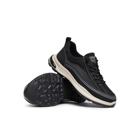 天美意2025夏新款商场同款网面透气休闲厚底套脚男布鞋3UZ01BM5