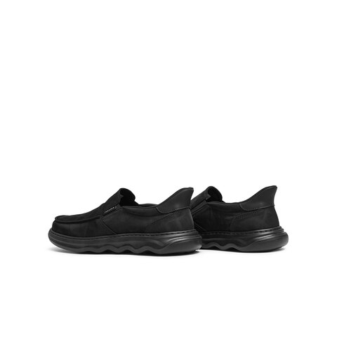 天美意2025春新款商场同款休闲百搭舒适透气套脚男布鞋3QR03AM5