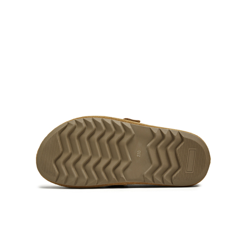 天美意2025夏新款厚底复古百搭拖鞋半拖通勤女勃肯鞋KK042BT5