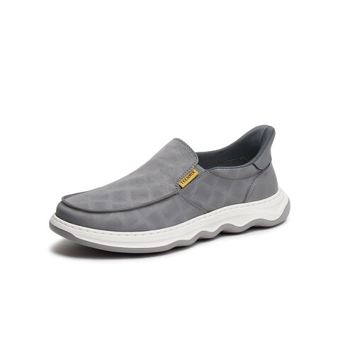 天美意2025春新款商场同款休闲百搭舒适透气套脚男布鞋3QR03AM5