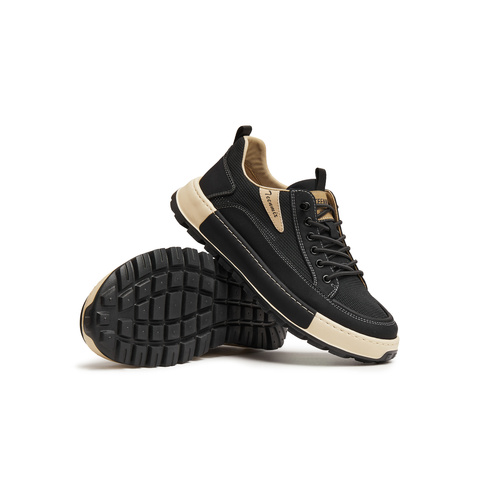 天美意2025夏新款商场同款潮流百搭休闲一脚蹬男布鞋3VG01BM5