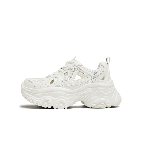 天美意2025夏新款透网百搭厚底小个子增高透气女老爹鞋BL141BM5