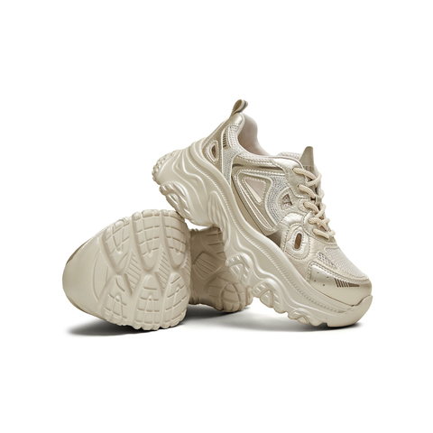 天美意2025夏新款透网百搭厚底小个子增高透气女老爹鞋BL141BM5