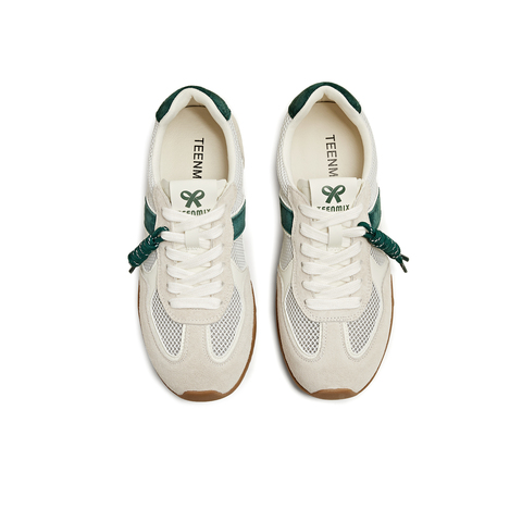 天美意2025夏新款商场同款时尚休闲网面透气女阿甘鞋BL131BM5