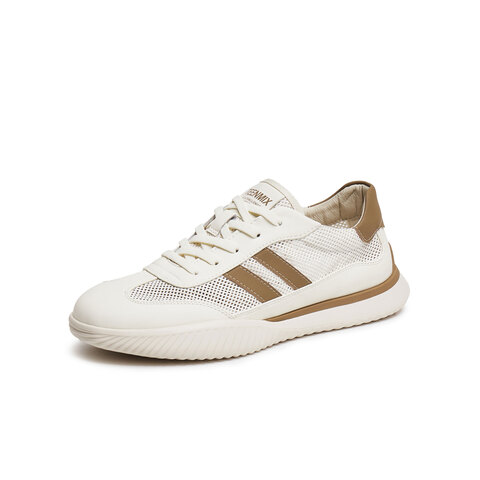 天美意2025夏新款休闲百搭网面透气运动跑步男网运动鞋AGX11BM5