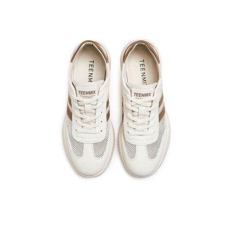 天美意2025夏新款休闲百搭网面透气运动跑步男网运动鞋AGX11BM5