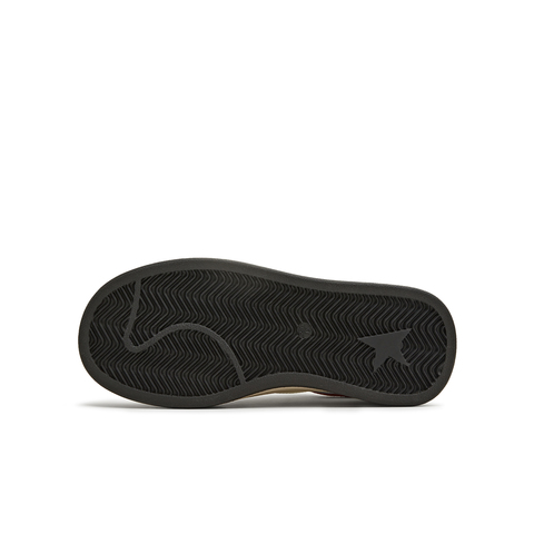 天美意2025秋新款网面透气休闲运动星星拼色复古女板鞋KB077BM5