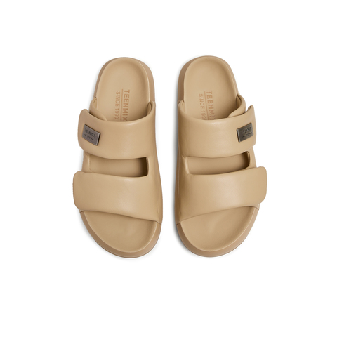 天美意2025夏新款商场同款舒适百搭膨膨云朵女一字拖CHB02BT5