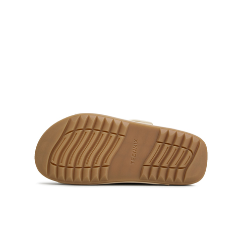 天美意2025夏新款商场同款舒适百搭膨膨云朵女一字拖CHB02BT5