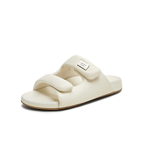 天美意2025夏新款时尚休闲舒适简约百搭外穿女一字拖鞋KT065BH5