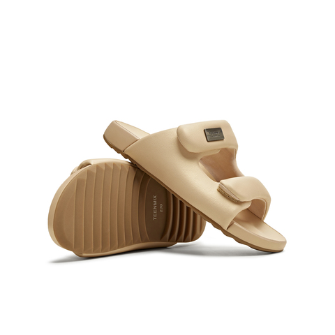 天美意2025夏新款时尚休闲舒适简约百搭外穿女一字拖鞋KT065BH5