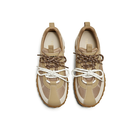 天美意2025夏新款厚底休闲运动户外百搭复古女德训鞋KG097BM5