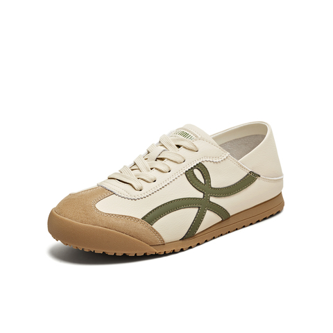 天美意2025秋新款商场同款平底复古百搭简约女德训鞋BJ232CM5