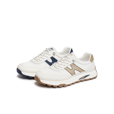 天美意2025夏新款商场同款百搭休闲舒适潮流男阿甘鞋3VD01BM5