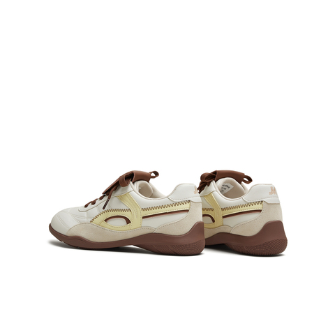 天美意2025秋新款商场同款系带平底舒适德训鞋女阿甘鞋CDE20CM5