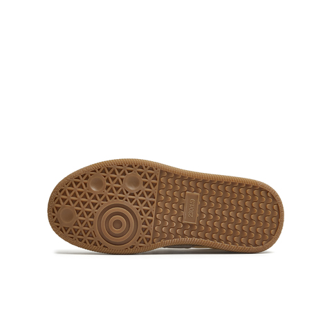 天美意2025秋新款休闲系带百搭拼色复古潮流女德训鞋KG118CM5