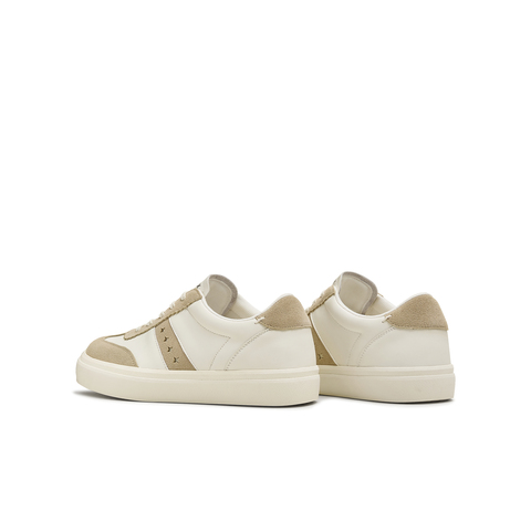 天美意2025秋新款休闲运动百搭板鞋系带拼色女德训鞋KG108CM5