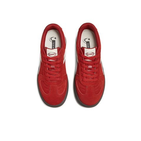 天美意2025秋新款商场同款休闲T字头经典复古女德训鞋CEL21CM5