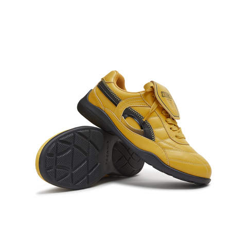 天美意2025秋新款商场同款系带平底舒适德训鞋女阿甘鞋CDE20CM5