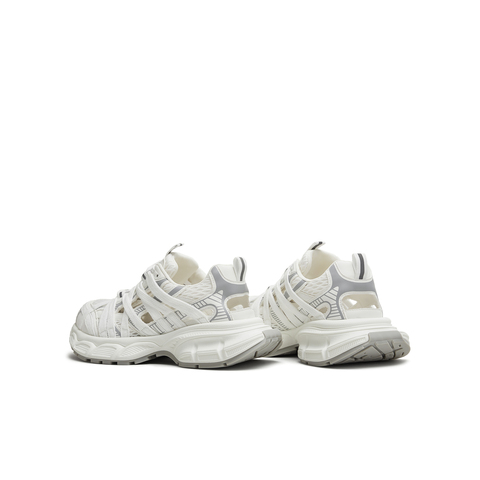 天美意2025夏新款商场同款休闲系带厚底镂空女老爹凉鞋BL411BM5