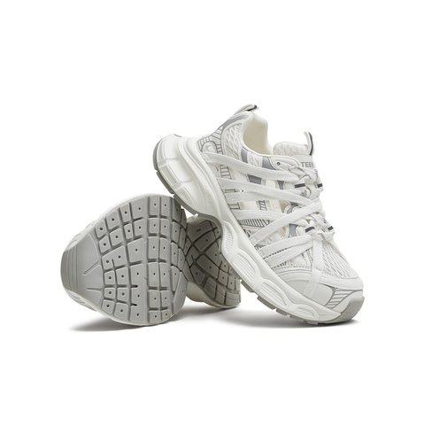 天美意2025夏新款商场同款休闲系带厚底镂空女老爹凉鞋BL411BM5