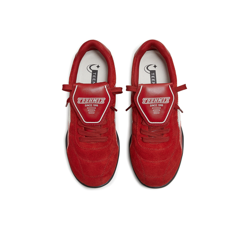 天美意2025秋新款商场同款系带平底舒适德训鞋女阿甘鞋CDE20CM5