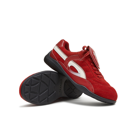 天美意2025秋新款商场同款系带平底舒适德训鞋女阿甘鞋CDE20CM5