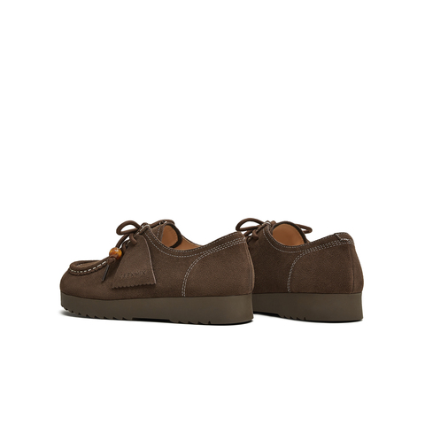 天美意2025秋新款商场同款休闲百搭系带复古女袋鼠鞋KK051CM5