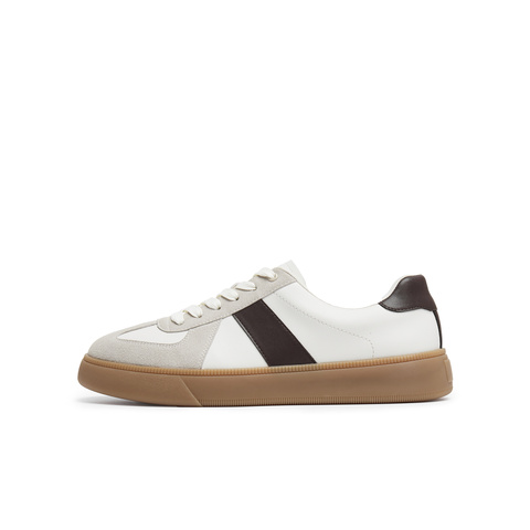 天美意2025夏新款休闲百搭拼色复古运动鞋男德训鞋DXX10BM5