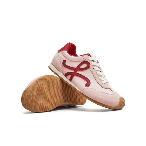 天美意2025秋新款潮流运动休闲百搭复古德训鞋女阿甘鞋KG126CM5