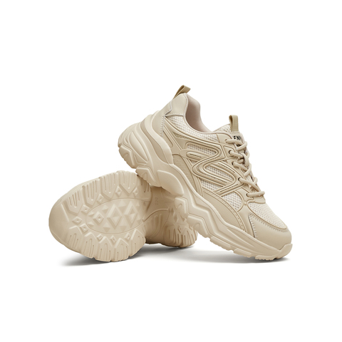 天美意2025夏新款厚底休闲系带百搭运动户外女老爹鞋KD085BM5