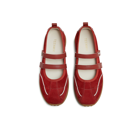 天美意2025秋新款商场同款芭蕾风韩系百搭女玛丽珍鞋BL211CQ5