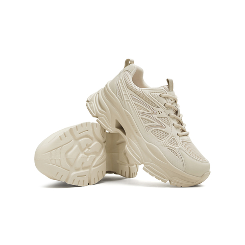 天美意2025秋新款商场同款厚底小个子增高运动女老爹鞋BL371CM5