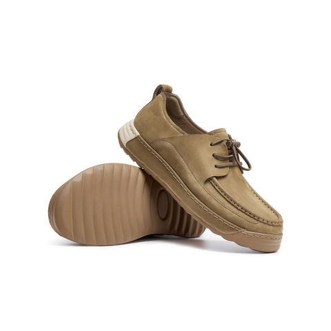 天美意2025秋新款商场同款休闲百搭复古系带男勃肯鞋3VM01CM5