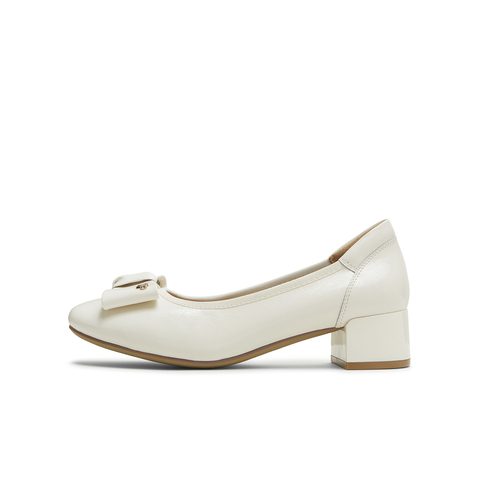 天美意2025秋新款商场同款百搭优雅方跟女芭蕾玛丽珍鞋BI273CQ5